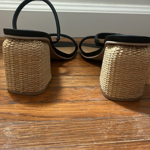 Dolce vita rattan heeled sandals - Picture 2 of 3